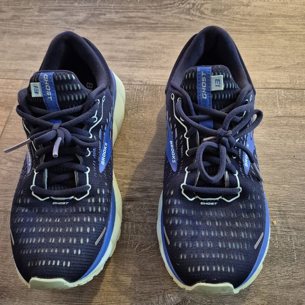 Brooks Ghost 13 Navy Running Shoes
